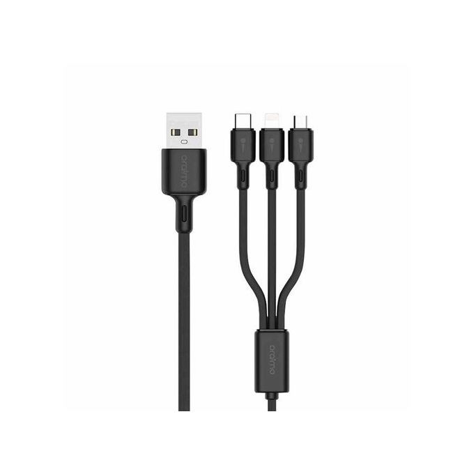 3 in 1 Câble de charge micro USB Oraimo - Garantie 180 Jours