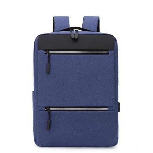 Sac A Dos A Port USB 2K23 - Qualité Garantie - Bleu