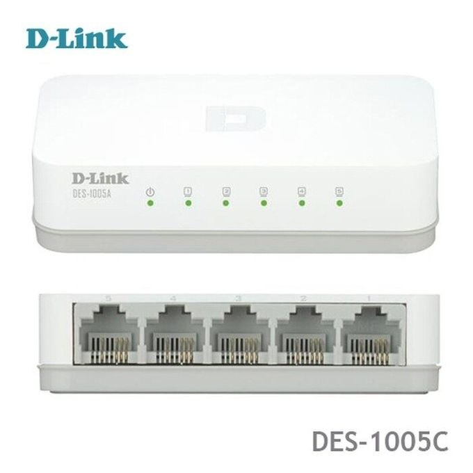 SWITCH WIFI D-LINK TL-SF1005C - 5 Ports 10/100Mbps